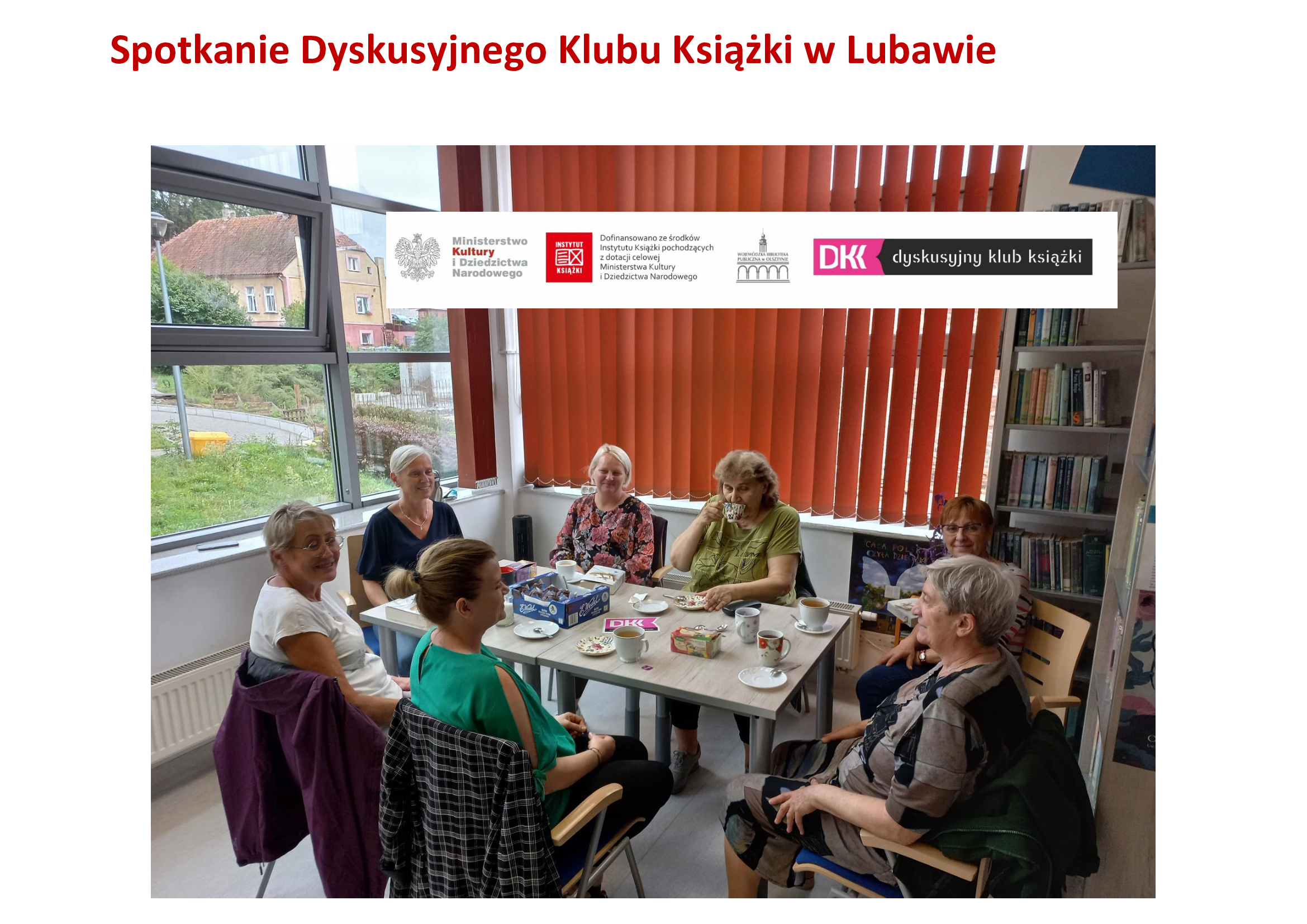 Spotkanie Dyskusyjnego Klubu Książki w Lubawie